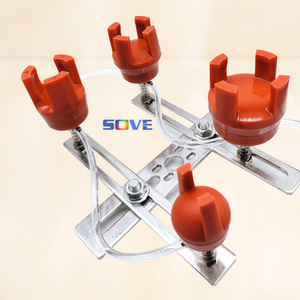 Mesin Cetak Injeksi Robot Pneumatik Fleksibel dengan Cangkang Hisap Vakum Silikon 2 3 4 Rahang - Product Image 5