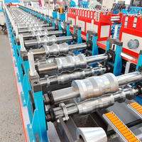 Mesin Pembentuk Roll Cladding Dinding Logam Baja Quad Wall