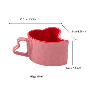 Mug en céramique de Chaozhou avec poignée, personnalisable pour la maison et les cadeaux - Product Image 5