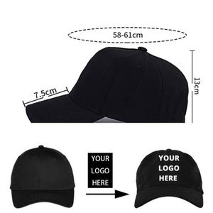 Design OEM ODM Custom Adjustable 3D Embroidery Logo 5 Panel Luxury Cap Full Set Caps Baseball Sports Cap <b>Hat</b> - Product Image 3