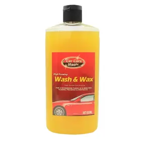 500ml cleaning products suppliers All-purpose high-foaming car wash shampoo foam cleaning protective shine-boosting car wash wax