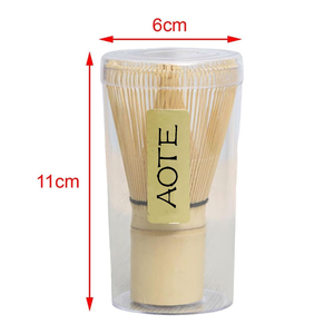 Ensemble de brosse à <span class=keywords><strong>matcha</strong></span> de style japonais 120 100 fouet en bambou naturel à 80 dents pour fouetter <span class=keywords><strong>le</strong></span> thé <span class=keywords><strong>matcha</strong></span> - Product Image 2