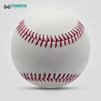 Balles de baseball professionnelles lestées personnalisées, balles de baseball pour enfants, cuir véritable de qualité supérieure, PVC