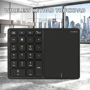 Clavier numérique sans fil rechargeable 2.4G avec pavé tactile 22 touches pour PC, Mac Book, ordinateur portable - Product Image 2