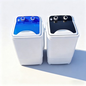 Mini <b>Top</b> <b>Load</b> <b>Washing</b> <b>Machine</b> 370x400x630mm Plastic Housing Electric Power Single Wash Function Portable Design - Product Image 1