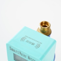 Sistema de IA de medidor de agua inteligente todo en uno: Alerta de consumo, sensor de presión y temperatura, control de válvula, GPRS/NB-IoT opcional