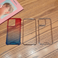 Hotsale dégradé coloré 3 en 1 coque de téléphone robuste pour Xiaomi 14 15 Ultra armure antichoc couverture mobile pour Redmi 15 4G 5G 15C