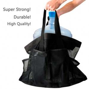 Sac de plage, sac fourre-tout, grande capacité, pliable, en tissu, durable, pour les voyages et l'usage quotidien - Product Image 2