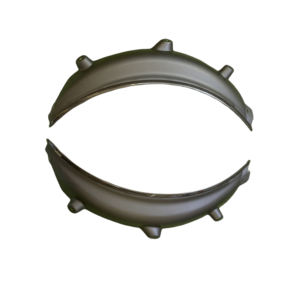 Arceaux de passage de roue arrière en fibre de carbone sèche pour M3 G80 - Product Image 1