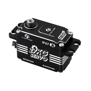 พัดลมดิจิตอลแบบกันน้ำ IP รุ่น Flash BLS2927MED 27 กก. 0.03 วินาที แบบ Low Profile Brushless Magnetic Encoder สำหรับรถดริฟท์/หุ่นยนต์ - Product Image 1