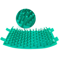 Tasse de nettoyage pour pattes de chien en silicone détachable, portable, écologique, motif dessin animé, 500 ml, design moderne, pour bain, piscine, baignoire