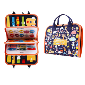 2024 nuevo tablero ocupado de fieltro preescolar para autismo, juguetes sensoriales para niños pequeños, juguetes educativos de fieltro Montessori y tableros de juego - Product Image 1