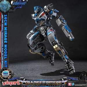 YOLOPARK Transformers AMK PRO Series <span class=keywords><strong>Rise</strong></span> <span class=keywords><strong>of</strong></span> <span class=keywords><strong>the</strong></span> <span class=keywords><strong>Beasts</strong></span> Mirage Figurine d'action 16 cm/6,3 po pour les 15 ans et plus, sans transformation - Product Image 6