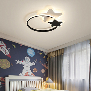 Thiết kế mới Suface gắn phòng khách thông minh chiếu sáng Châu Âu hiện đại đơn giản phong cách sắt <span class=keywords><strong>LED</strong></span> trần đèn - Product Image 5