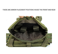 Gilet tactique multifonctionnel JSH de haute qualité 900D résistant à l'usure, uniforme d'entraînement en plein air avec des caractéristiques lestées pour l'entraînement