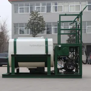 China motor diesel carga verde hydro-mulcher fabricante de hidrosembradora para la venta