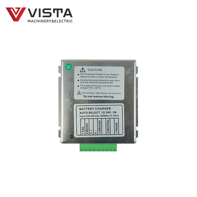VISTA Genset Battery Charger BC5A 12/24V High Quality 1 Year Warranty Floating