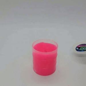 Cubo de aceite pequeño transparente caliente que brilla en la oscuridad Masilla Slime Persiguiendo y engañando a la luz nocturna Agua Nariz Pegamento Juguetes - Product Image 5