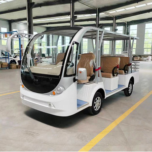 Minibús Eléctrico Turístico <span class=keywords><strong>de</strong></span> Pasajeros para Recorridos por la Ciudad <span class=keywords><strong>de</strong></span> 8 a 14 Asientos Alimentado por Batería - Product Image 4
