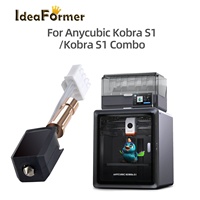 Digunakan untuk Anycubic Kobra S1/S1C 3d aksesori Printer Kit dengan baja keras Nozzle dan pemanas keramik Hotend
