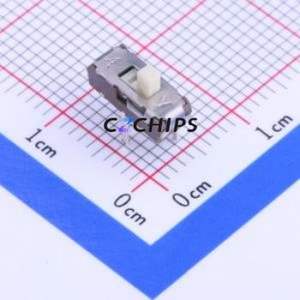 SSSS213000 Slide Switch Through hole Component (THT) Switch Single Pole Double Throw Rectangle Pin Header PC Pin 5.5mm - Product Image 1