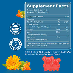 مخزون WXW لوتين العين عالي الجودة ملحق لوتين لوتين لعيون مشرقة لماء العين الرعاية الصحية - Product Image 2