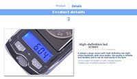 Mini balance numérique portable en gros 0.01g précision bijoux clé de voiture multifonctionnelle petite balance de poids pour l'or