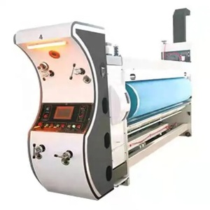 Tự động các tông sóng cắt in ấn khía Máy giấy - Product Image 3