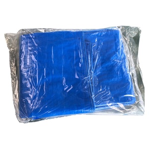 Bâche imperméable en plastique de polyéthylène de bâche résistante <span class=keywords><strong>bleue</strong></span> de prix usine pour la couverture extérieure - Product Image 5