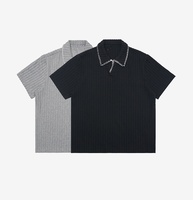 Vêtements de créateur pour hommes Polo tricoté de haute qualité vente en gros de vêtements pour hommes vêtements élégants de luxe pour hommes 2025 été