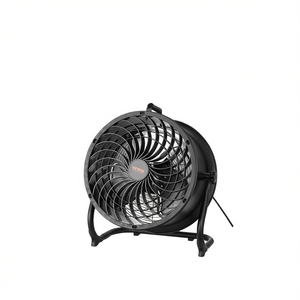 Ventilador Industrial de Piso de 14 Pulgadas, 3 Velocidades, Inclinación Ajustable de 360 Grados, Motor de Corriente Alterna, Construcción Metálica, Uso Comercial - Product Image 1