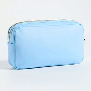 Bolsas de Maquillaje Reutilizables, Ligeras, Duraderas, Impermeables, de Nailon para Mujer, con Cierre, Logotipo Personalizado, Portátiles, Multifuncionales y Ecológicas - Product Image 2