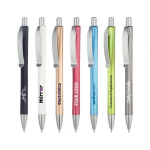 Bolígrafos retráctiles promocionales de punta fina de 1.0 mm, negros, de escritura suave, bolígrafos japoneses bonitos con punta de bola giratoria - Product Image 1