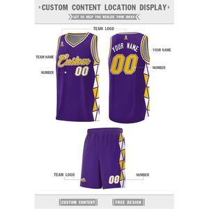 Maillot de basket-ball personnalisé avec short, équipement d'entraînement léger et respirant pour hommes et jeunes - Product Image 2