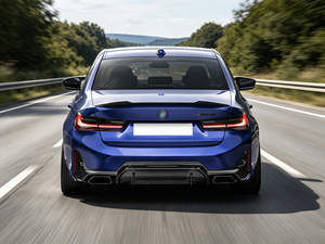 Nuovo Diffusore Posteriore in Fibra di Carbonio Stile AD di Alta Qualità per BMW Serie 3 G20 <span class=keywords><strong>G21</strong></span> Touring 330i M340i LCI 2023-2026, Splitter Posteriore - Product Image 4