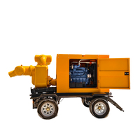 Pompe auto-amorçante portable 1000 m 3/4 pouce pour sable et eau, moteur diesel, OEM pour l'approvisionnement en eau des bassins aquacoles