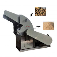 Broyeur de bois robuste fabriqué en Chine, déchiqueteuse de bois à essence, machine à sciure de bois, concasseur de bois à vendre