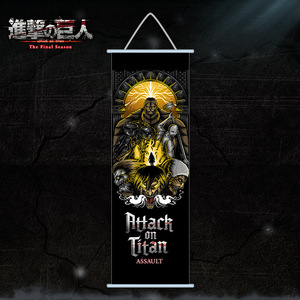 5 Couleurs – Affiches Murales et Parchemins Muraux de Haute Qualité sur le Thème de l'Anime Titan : Eren Jaeger, Mikasa Ackerman - Product Image 5