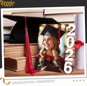 10 pièces/<span class=keywords><strong>lot</strong></span> <span class=keywords><strong>Cadre</strong></span> <span class=keywords><strong>photo</strong></span> personnalisé 2026 en MDF pour sublimation - Product Image 4