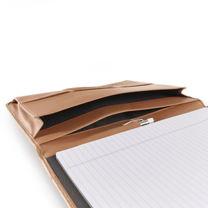 Cá nhân da danh mục đầu tư kinh doanh tùy chỉnh tên A4 thư mục da kích thước thư da Folio - Product Image 3