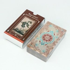 Tarjetas de Tarot con Lámina Dorada, Nuevas, Impresas a Color, de Plástico Impermeable, Especializadas para Comercio Electrónico Transfronterizo - Product Image 3