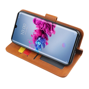 Funda de cuero tipo billetera a prueba de golpes para <span class=keywords><strong>ZTE</strong></span> Axon 10 Pro 11 SE <span class=keywords><strong>Blade</strong></span> A3 <span class=keywords><strong>A5</strong></span> A7 A7s V2020 V2022 Smart Flip <span class=keywords><strong>Cover</strong></span> - Product Image 3