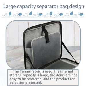 Maletín Impermeable Negro Personalizado para Computadora Portátil de 13-17 Pulgadas, Bolsa de Viaje para Negocios, Funda para Computadora Portátil - Product Image 4
