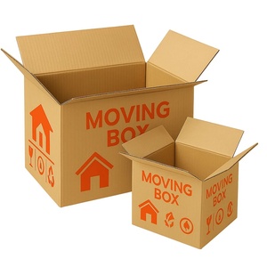 Bao bì hộp carton tùy chỉnh để di chuyển các mặt hàng nặng tạp hóa và hộp vận chuyển hộp giấy kraft bền với logo - Product Image 5