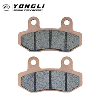 Plaquettes de frein à disque avant et arrière sinterisées YONGLI OEM F376 HH pour moto électrique Surron Ultra Bee ECE R90