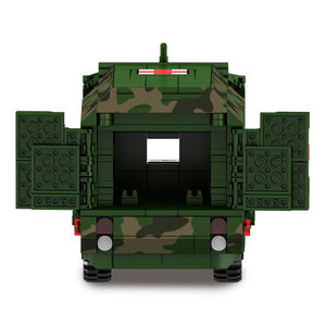 Maqueta de Vehículo Médico Verde de Bloques de Construcción Militares Chinos Masterpiece M23003A para Niños - Product Image 3