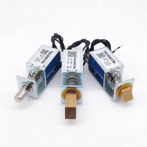 1pc Tau-s0837dl <span class=keywords><strong>DC</strong></span> 6v 12v 24v 電気ロック電磁石ストローク 10 ミリメートル磁気ロックキャビネットドアロック用 - Product Image 2