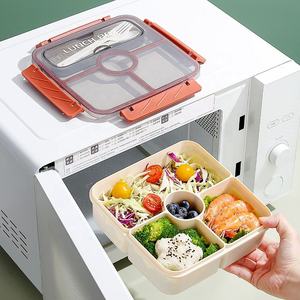 Lunch Bento Box Adults Lunch <b>Containers</b> for Salad Lunch Leakproof - Product Image 3
