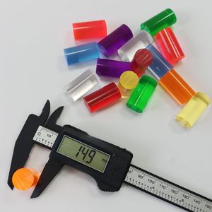 Punta de Taco de Billar de Acrílico Transparente de Alta Claridad de 15 mm, Varilla de Acrílico Fundido para Taco de Billar, Virola Transparente - Product Image 1