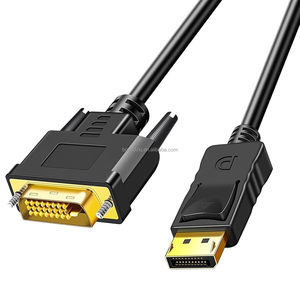 1,8M Professionelles DP zu DVI Konverterkabel DisplayPort Stecker auf DVI-D 24+1Pin Stecker Display-Adapterkabel - Product Image 2